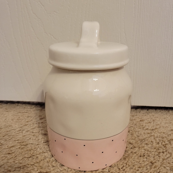 Rae Dunn SNACK. Ceramic Lidded Jar - Picture 3 of 7